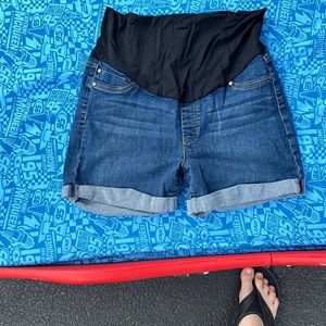 Liverpool maternity Jean shorts